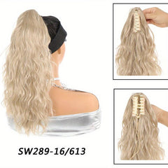 Long Curly Hair Ponytail Grip Extension