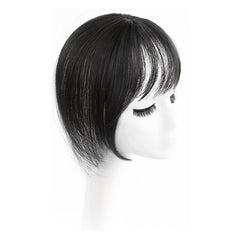 Synthetic Bangs Wig Natural Hair Extension Clip