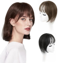 Synthetic Bangs Wig Natural Hair Extension Clip