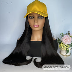 Long Curly Synthetic Hair Extensions, Adjustable Base