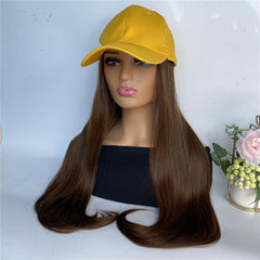 Long Curly Synthetic Hair Extensions, Adjustable Base