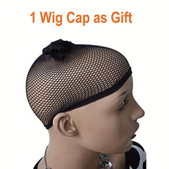 Blonde Cosplay Wig For Women Halloween Costume Synthetic Hair