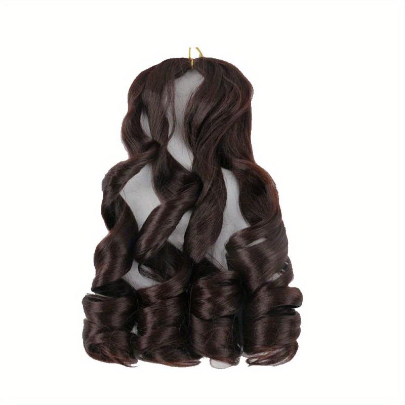 Stylish Micro Spiral Curl Braiding Hair Extensions for Loose Wave Crochet Braids