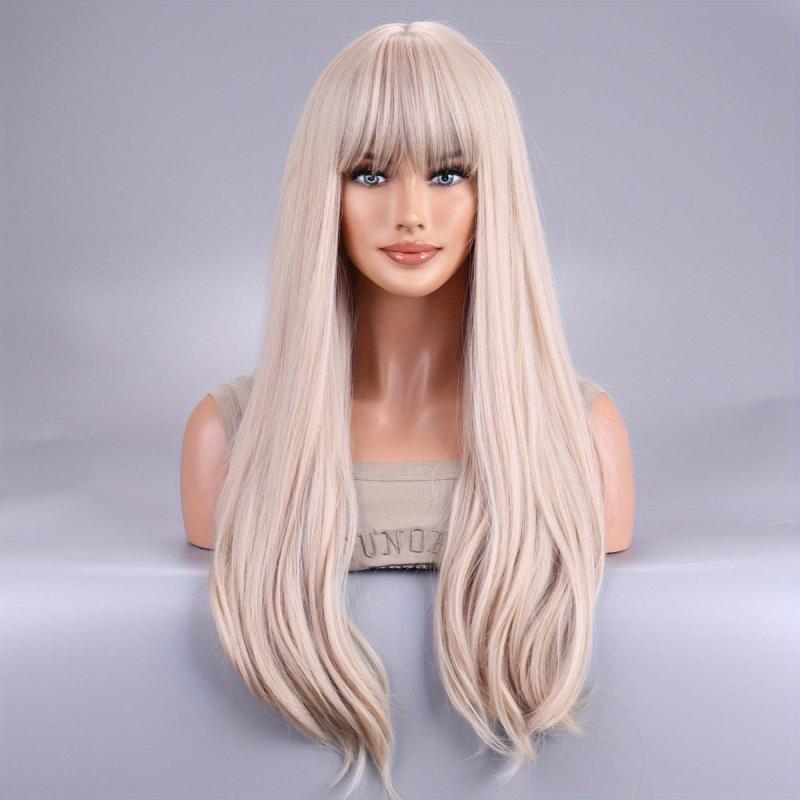 Big Wave Fluffy Synthetic Wig for Daily Use
