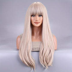 Big Wave Fluffy Synthetic Wig for Daily Use