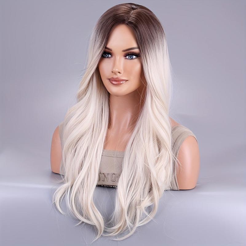 Big Wave Fluffy Synthetic Wig for Daily Use