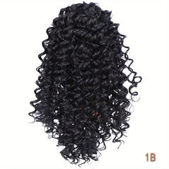 Afro Kinky Curly Drawstring Ponytail Extensions Clip In Ombre Hairpieces