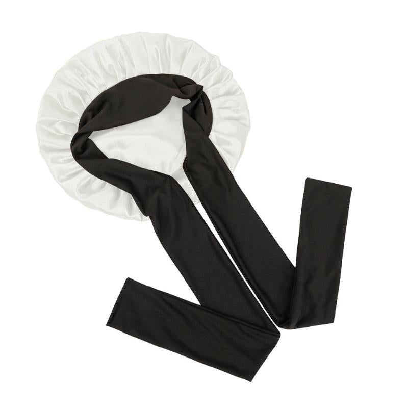Double Layer Satin Bonnet Sleep Cap for Women Haircare