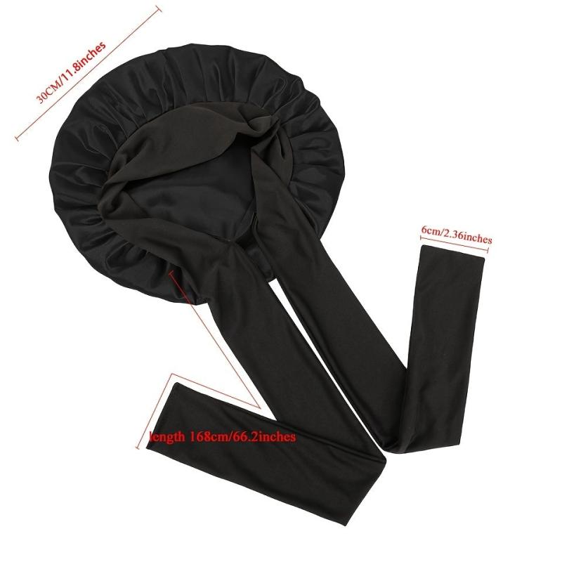Double Layer Satin Bonnet Sleep Cap for Women Haircare