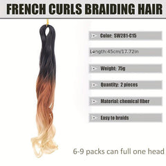 Large Curl Ponytail African Braid Hair Extension Piece