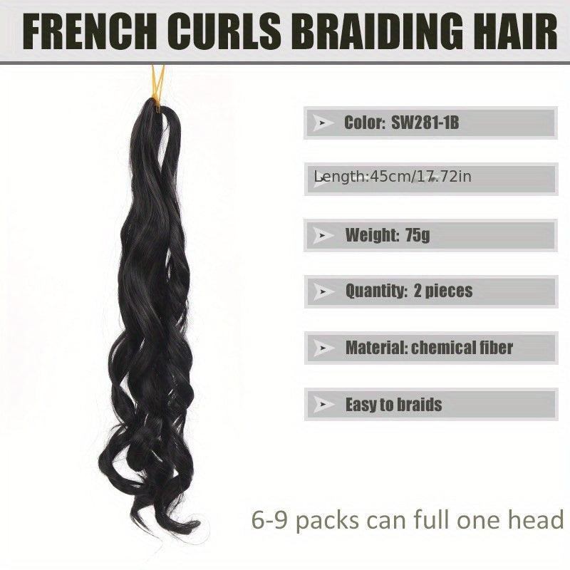 Large Curl Ponytail African Braid Hair Extension Piece