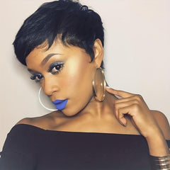 Short Pixie Cut Heat Resistant Wig Women's Wig