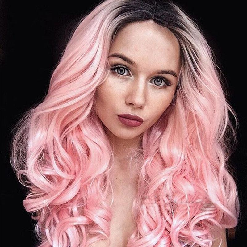 Long Curly Wavy Wig Synthetic Wig Heat Resistant Costume Wig