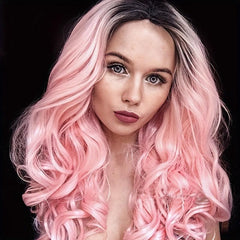 Long Curly Wavy Wig Synthetic Wig Heat Resistant Costume Wig