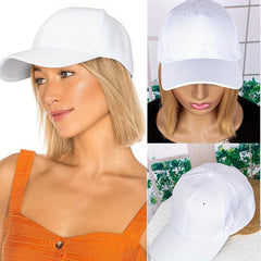 Short Straight Hair Extension Baseball Cap Wig