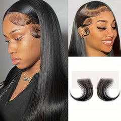 2pcs Baby Hair Invisible Hairline Lace Edges HD Lace Reusable
