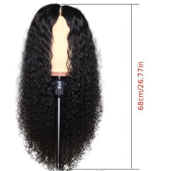 Long Curly Synthetic Wig Natural Looking Daily Use