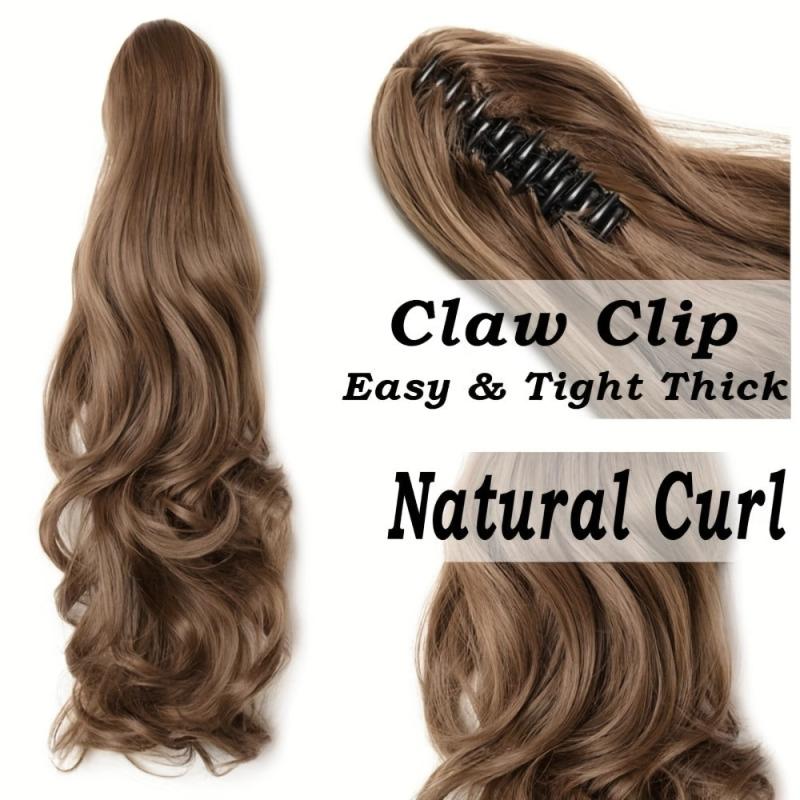Curly Claw Ponytail Clip In Hair Extensions for Women
