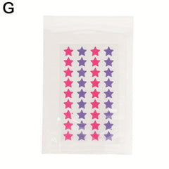 Acne Pimple Patch 36pcs Floral Star Shape Sticker for Zits Blemishes