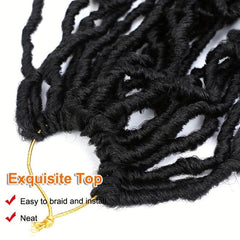 6pack 36Inch Faux Locs Soft Locs Crochet Hair Extensions