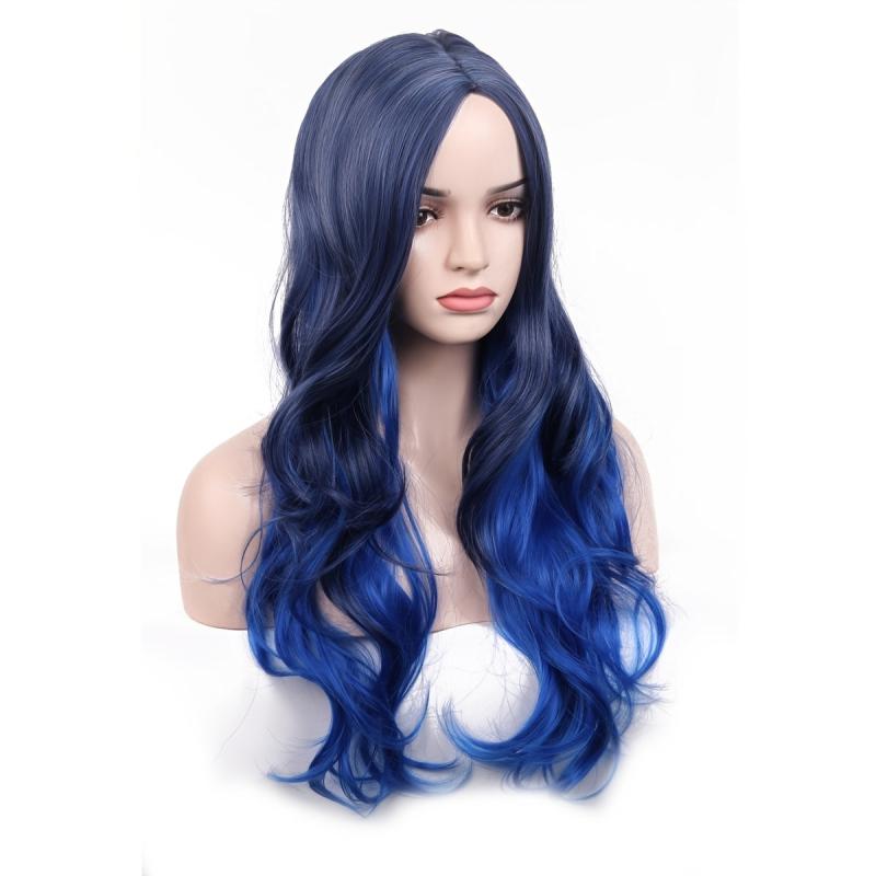 Long Curly Wig Synthetic Wig Anime Cosplay Halloween Party Wig