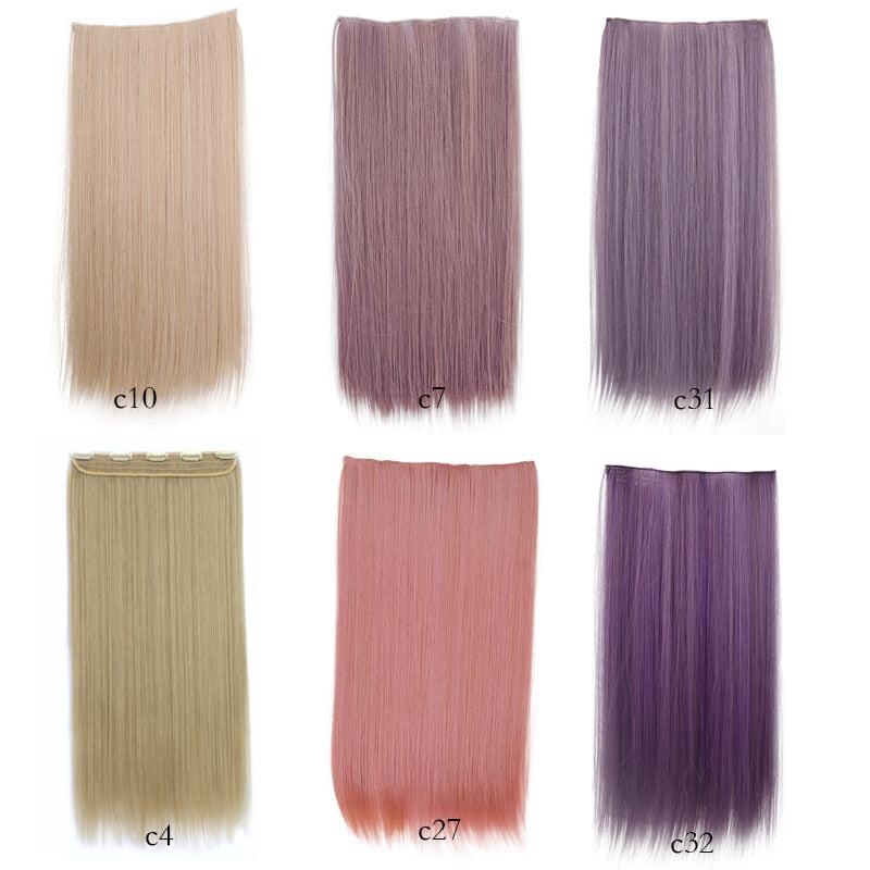 24 Inch Straight Synthetic Hair Extension for Women