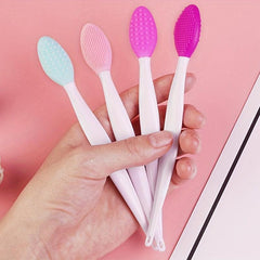 Dual-Sided Silicone Lip Scrub Brush for Smooth Lips