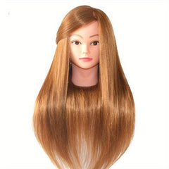 Mannequin Head 85 Real Human Hair Dolls Hairstyles Pro Styling Hairdressing