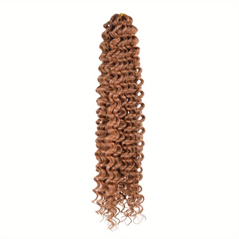 55 88 Cm Ocean Wave Crochet Hair 90g Wave Deep Twist Braiding Hair