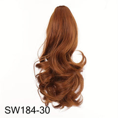 Long Wavy Ponytail Extensions Synthetic Hair Pieces Hair Extensions For Women