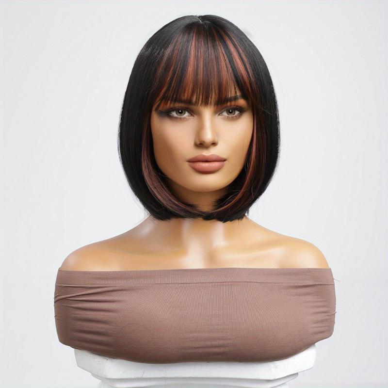 Colorful Wavy Synthetic Women's Wig Short Hair Daily Party Cosplay LC6269