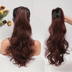 Synthetic Claw Clip On Ponytail Hair Extension for Women
