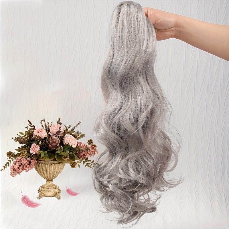 Synthetic Claw Clip On Ponytail Hair Extension for Women