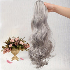 Synthetic Claw Clip On Ponytail Hair Extension for Women
