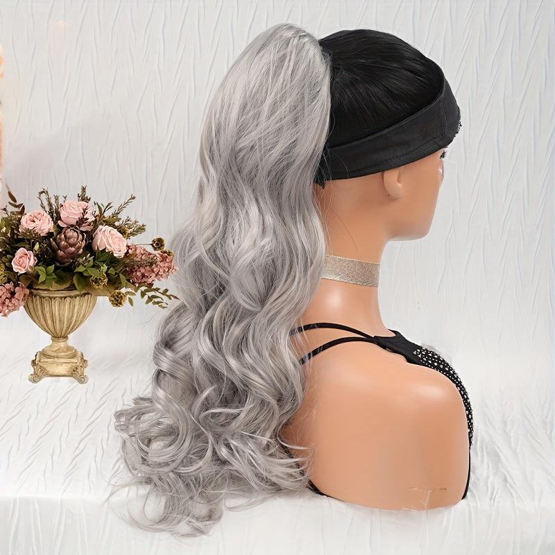 Synthetic Claw Clip On Ponytail Hair Extension for Women