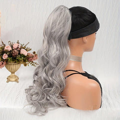 Synthetic Claw Clip On Ponytail Hair Extension for Women
