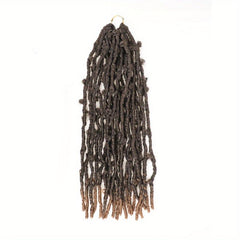 Synthetic Distressed Butterfly Locs Crochet Hair Pre Twisted Bob Locs