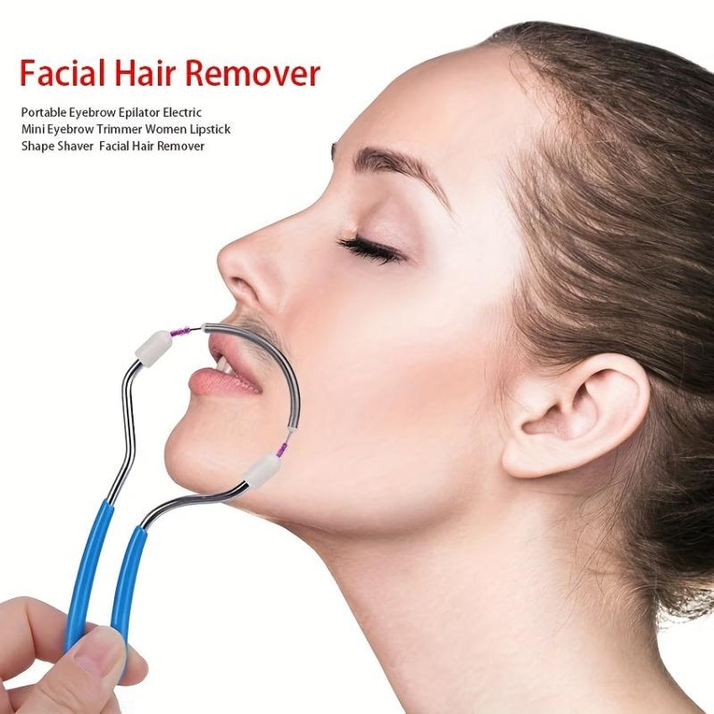 Portable Spring Facial Hair Remover