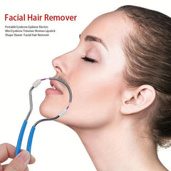 Portable Spring Facial Hair Remover