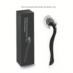 Titanium Micro Needle Beard Roller with Travel Case for Microneedling