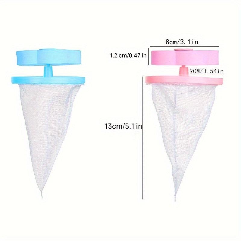 Lint Catcher Filter Mesh Bag Laundry Ball Tray