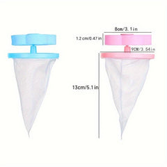 Lint Catcher Filter Mesh Bag Laundry Ball Tray