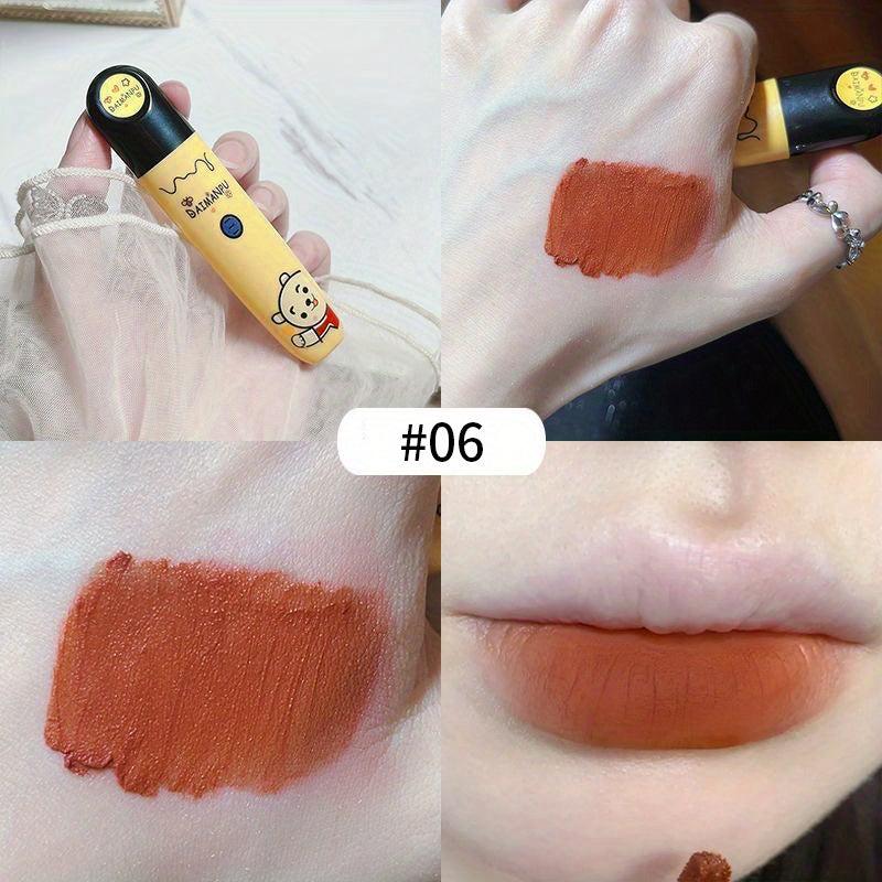 Cartoon Animal Lip Gloss Variety Pack - 6 Matte & Lustrous Colors