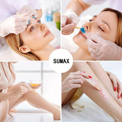 200 Natural Wooden Wax Sticks for Hair Removal & Smooth Skin