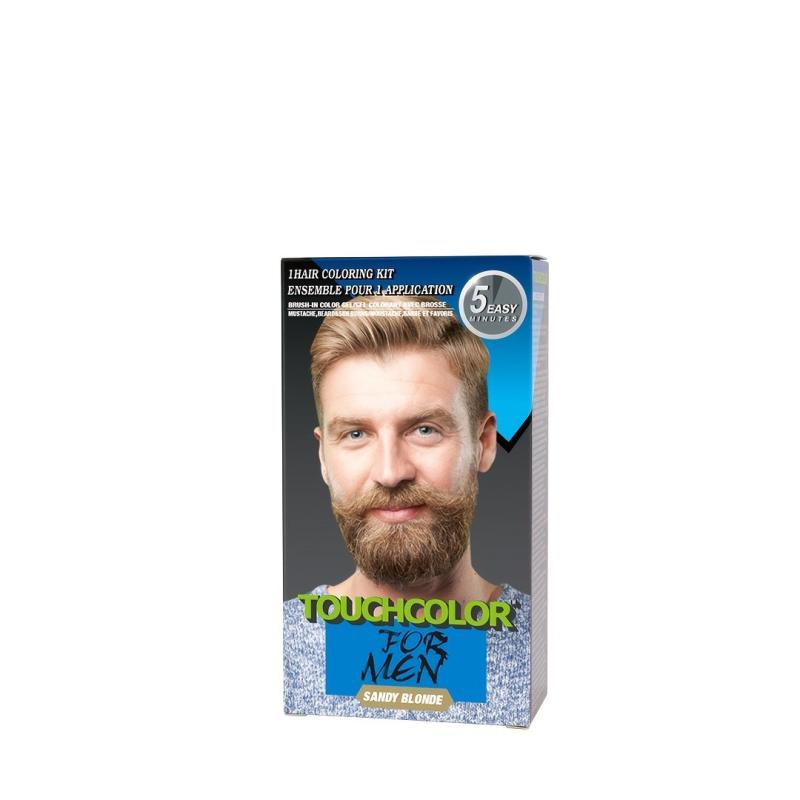 Organic Dark Brown Beard Dye - Natural Hair Color for Men