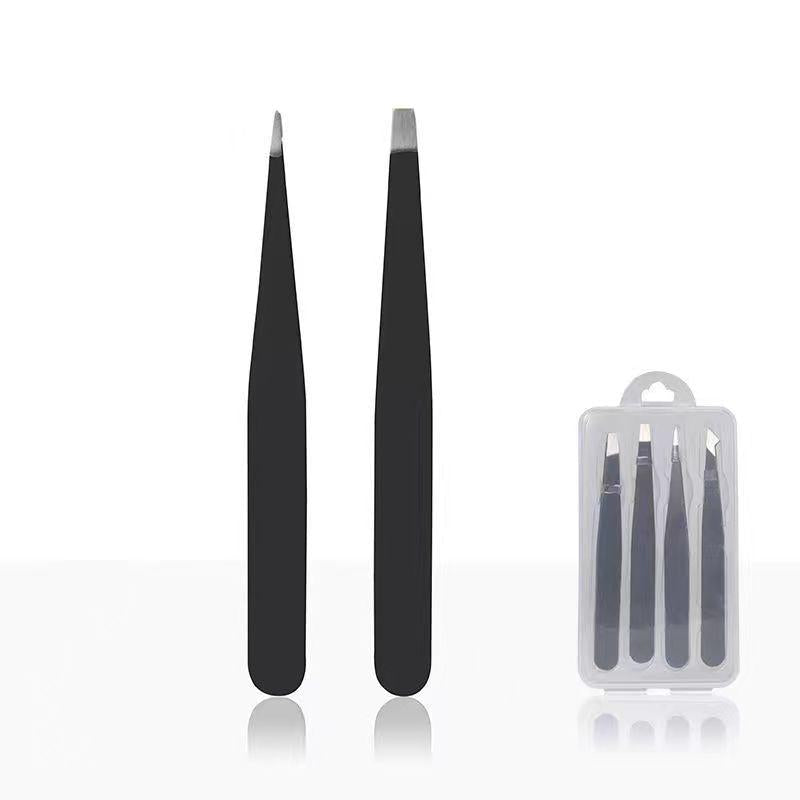 Stainless Steel Precision Tweezers for Hair Removal