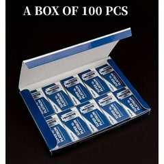 200 Double Edge Razor Blades Men's Stainless Steel Shaving Blades