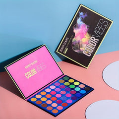 Highly Pigmented 40 Shades Eyeshadow Palette Waterproof Long Lasting Makeup
