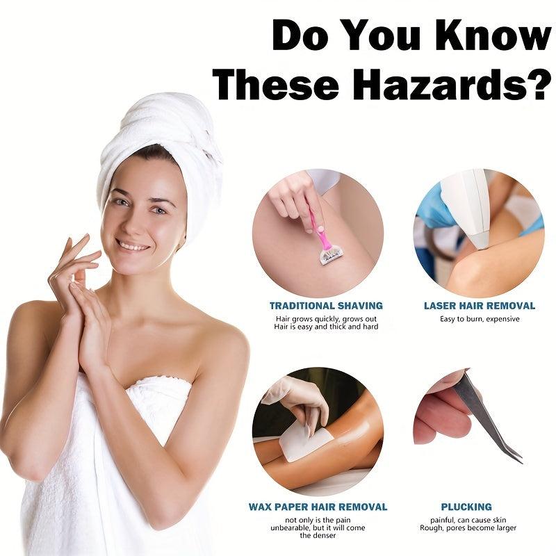 Crystal Hair Eraser For Women Legs Painless Hair Remover