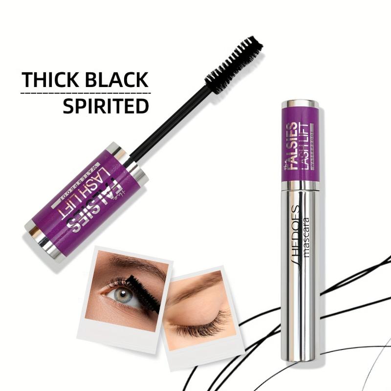 Waterproof Lengthening & Volumizing Mascara Smudge Proof Long Lasting Makeup
